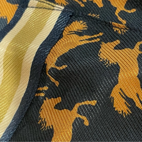 Maeve Blue and Gold Blouse - Picture 3 of 4